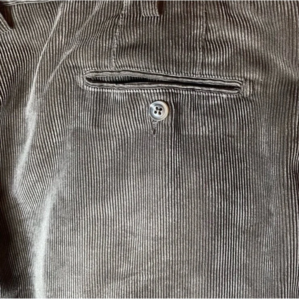 Peter Millar Nanoluxe Brown Corduroy Pants‎ Slacks Size 46 Men's